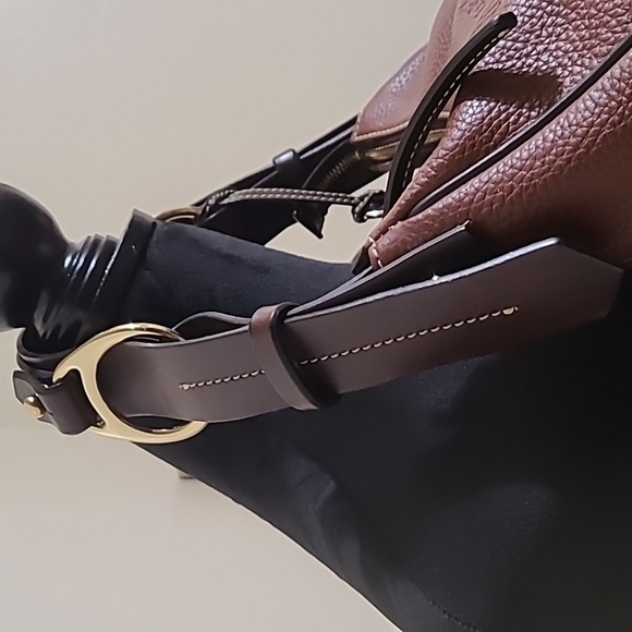 Dooney & Bourke Chestnut Handbag/ Shoulder - Picture 4 of 14